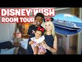 Disney wish cruise ship balcony room tour