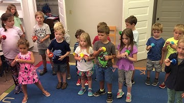 Handbell practice