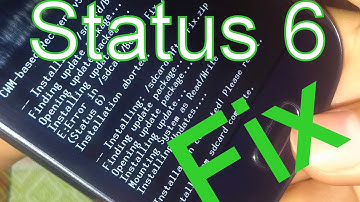 Installation aborted Status 6 Fix Recovery