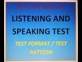 TEST FORMAT UK MARRIAGE VISA ENGLISH LANGUAGE COURSE