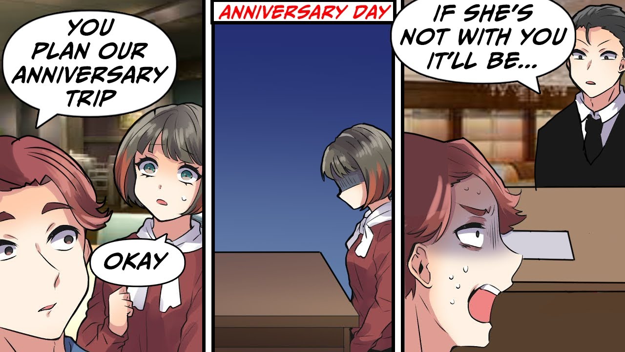На нашу годовщину я собиралась поехать в отпуск с мужем, но [Текст + Анимация]