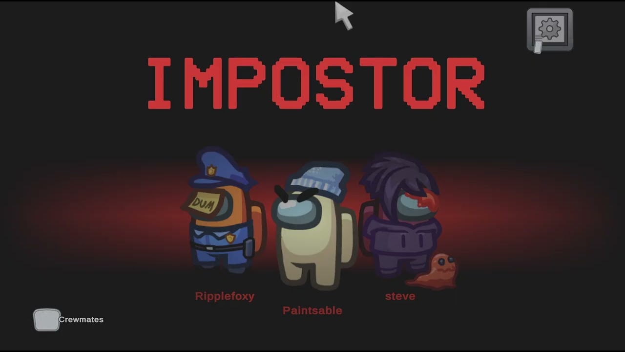 Among Us shapeshifter in a row