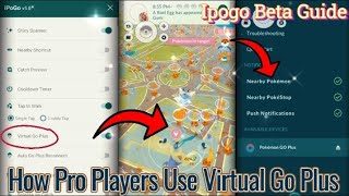 Best Trick to use Virtual go plus for free | Pokémon go free auto catching feature #hack #ipogobeta screenshot 4