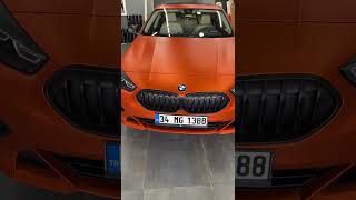 Bmw araç kaplama renk değişimi uygulaması