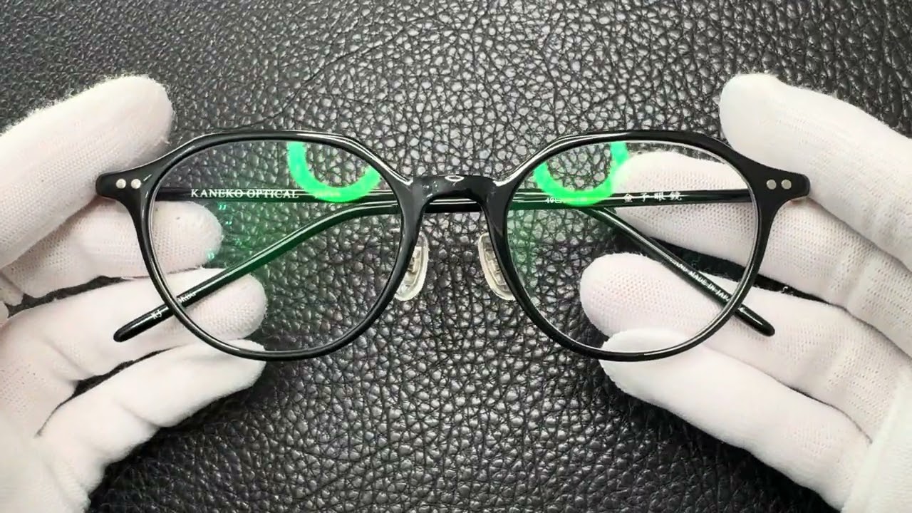 カネコガンキョウ 金子眼鏡 KJ-45 BKBG 跳ね上げ式クリップオン