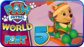 Paw Patrol World Walkthrough Part 5 Ps4 100% Jakes Mountain Rescue