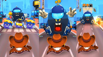 Red Ball Super Run - Gameplay Walkthrough - Boss Fight - Railway - (Android, iOS)