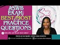 Aswb practice questionsbest  most12723 bsw msw lsw lmsw lcsw