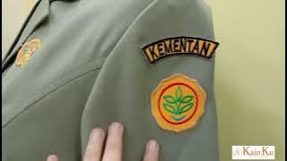MODEL STANDART PAKAIAN KERJA PEGAWAI (PDH) KEMENTERIAN PERTANIAN