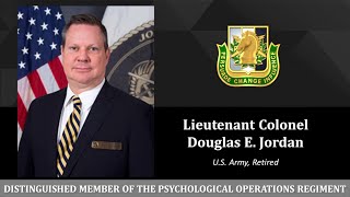 Lieutenant Colonel Douglas Jordan - DMOR