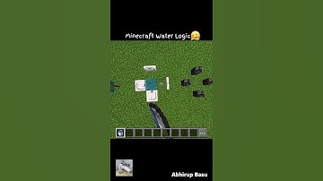Minecraft Water Logic 💧🤡