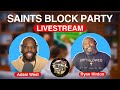 #Saints Block Party Podcast: 2025 Saints vs #Rams WK9 ZOOM LIVESTREAM #whodat #watchparty