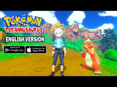 Pocket Tyrannosaurus - English Version Pokemon Gameplay (Android/IOS)