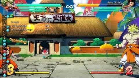 Cell BnB Corner Loop Combo into Broly Quick Z-Change