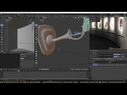 blender daily tip   how to make objects follow a curve object in blender