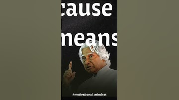 If you fail, Never give up | Dr. APJ Abdul Kalam Sir Quotes For Students | Motivational Mindset