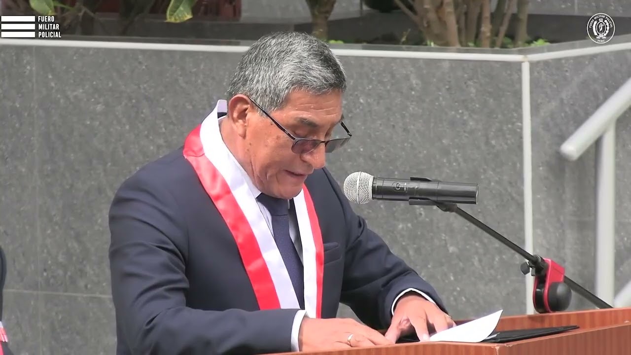 127º Aniversario de la promulgación del primer Código De Justicia Militar y Día del FMP