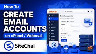 How to Create Email Accounts on cPanel/Webmail (Bangla) | SiteChai