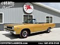 Ultra Rare 1968 Sport Satellite Convertible for Sale at Coyote Classics