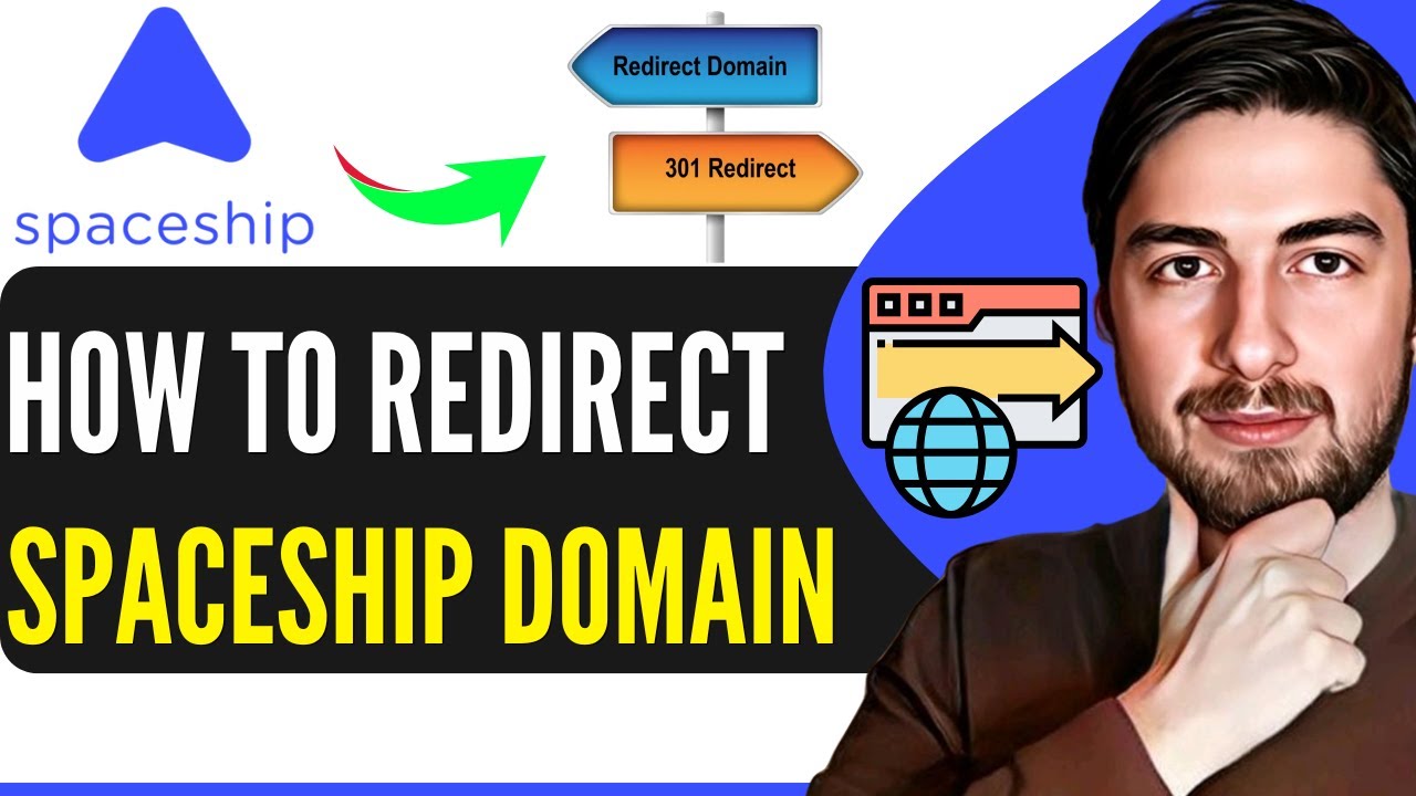 Как перенаправить домен космического корабля