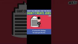 Let’s be very clear. Trickle-down economics is a fraud. Creating massive tax cuts for the wealthy