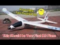 Best Mini Electric RC Glider Ever XK A800 Built in 6G Stabilization