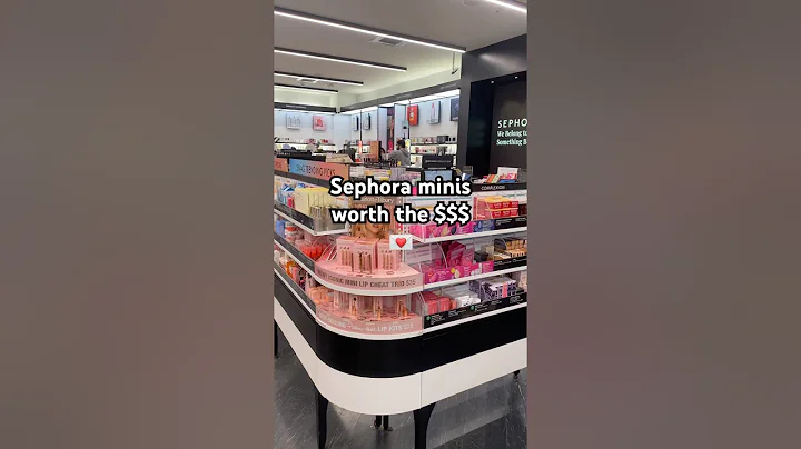 Sephora mini makeup favs #sephora #makeup #sephorahaul #beautyproducts #beauty #skincare #shorts