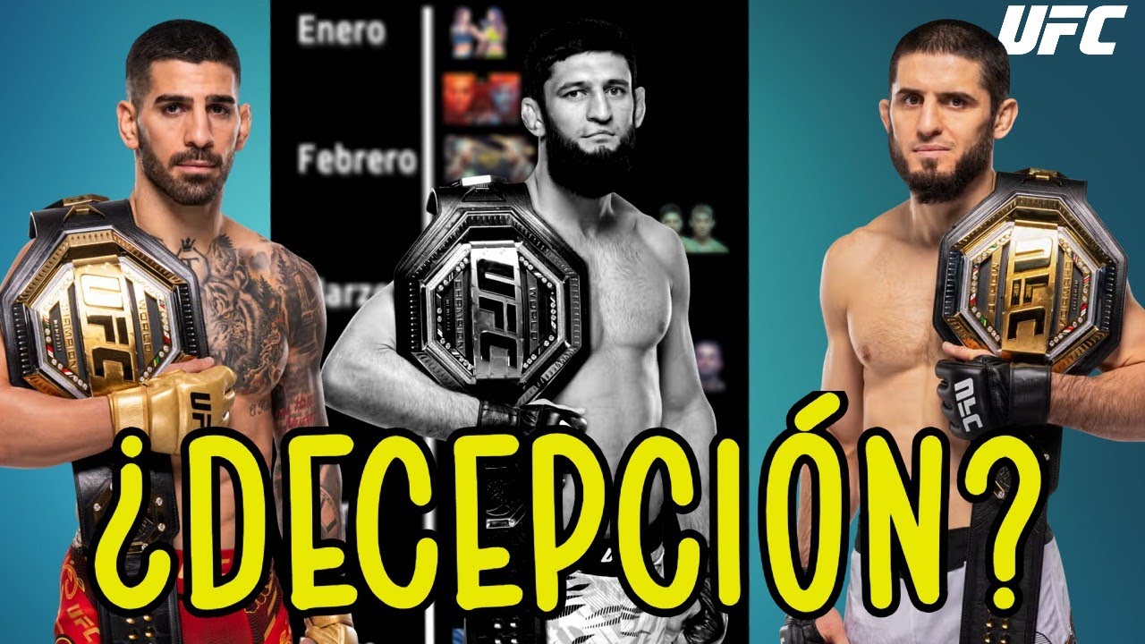 ¿Realmente Recuerdas como fue el UFC en el 2025?