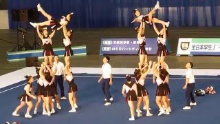 日本女子体育大学 TOMBOYS Div1決勝 大学選手権 2015