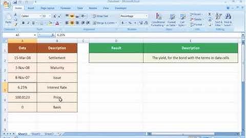 How to use the YIELDMAT function in Microsoft Excel?