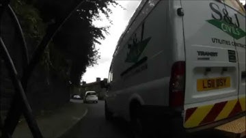 31 07 2014 LS11DSY S&J CIVILS close pass, Squeezing through a pinch point