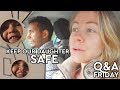 Keeping Our Daughter Safe | Stopping Daily Vlogs | Living In A Van | Q&A Friday