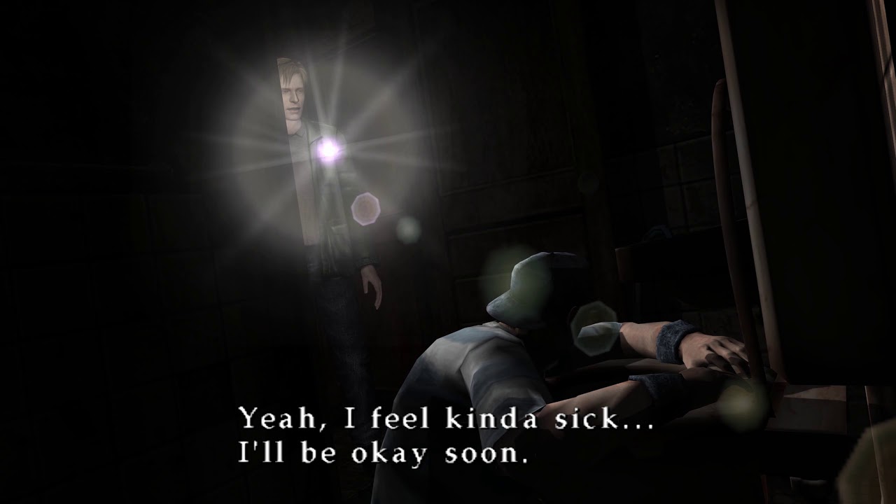 Silent Hill 2 rarely seen Eddie cutscene YouTube