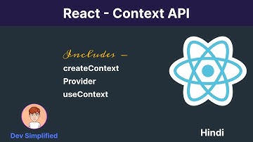 React - Context API Complete Video in Hindi | createContext, Provider, useContext, props Drilling .