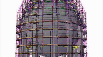 Scaffolding for Maintenance with PON CAD - 2013