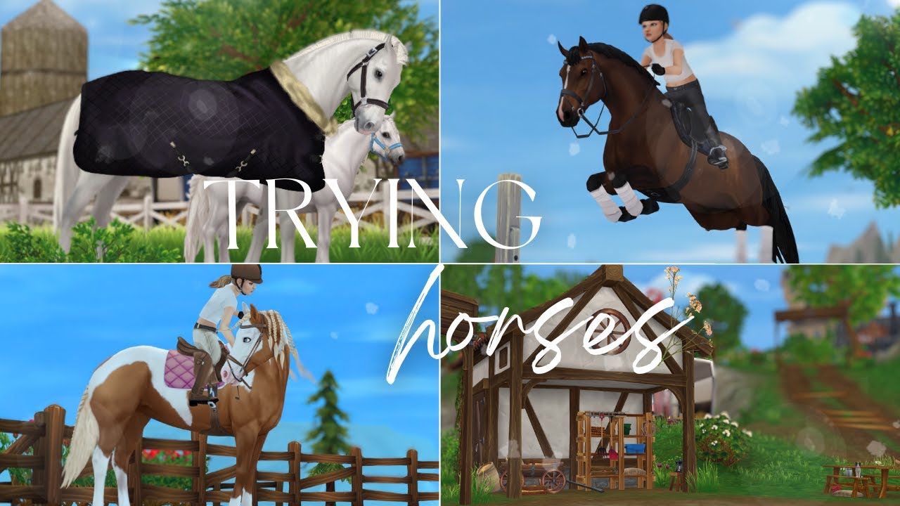 Trying out Horses! || SSO RRP || - YouTube