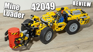 LEGO 42049 Review | LEGO Technic Mine Loader | Review 42049 | LEGO 2016 LEGO Machines