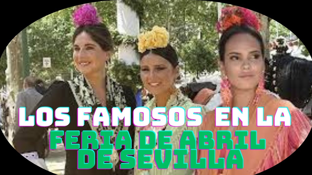 Añ🎉 ¡Famosos arrasan en la Feria de Abril de Sevilla! 💃🌟adir un título