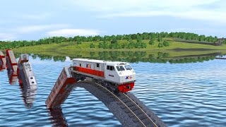 Train Walking on Bridges Trainz Railroad Simulator | Railway Crossings screenshot 5