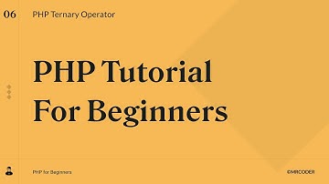 PHP Ternary Operator | PHP Tutorial for Beginners #6
