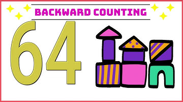 Backward Counting 70-61 | 123 Numbers Drawing | Reverse Counting 70-61 | Kids Math Hub