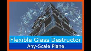 Flexible Glass Destructor - Unity Asset Store Demo