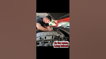 💥 LT1 Camaro Gets LOUD — Longtube Header Install #cartok #camaro #chevrolet #shorts #headers