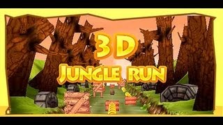 Jungle Runner 3D Android Game Gameplay screenshot 2