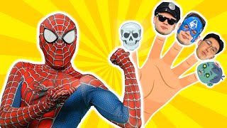 Superheroes and Police Finger Family | Superheroes & More | Kids Songs and Nursery Rhymes