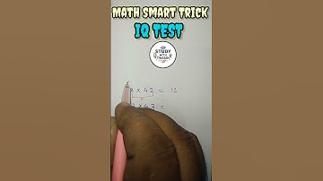💥 Math Smart Trick#Iq Test #study with Twasin#Short