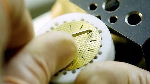 Guilloche dial - Audemars Piguet Voices