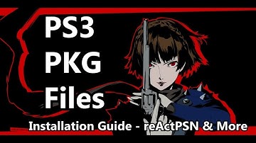 Installing PKG Files on a CFW PS3: reActPSN Guide