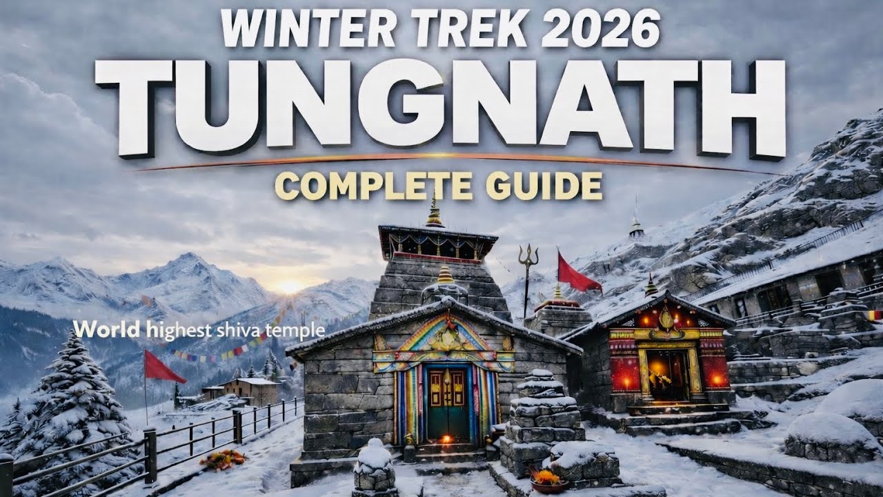 Chopta Tungnath - World’s Highest Shiva Temple🛕Chandrashila Trek 2026 | Hotel, Budget, Tips, Route