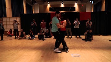 Andressa Castelhano with Freddy Marinho ACD. Zouk Soul @ Canada Zouk Congress 2015.